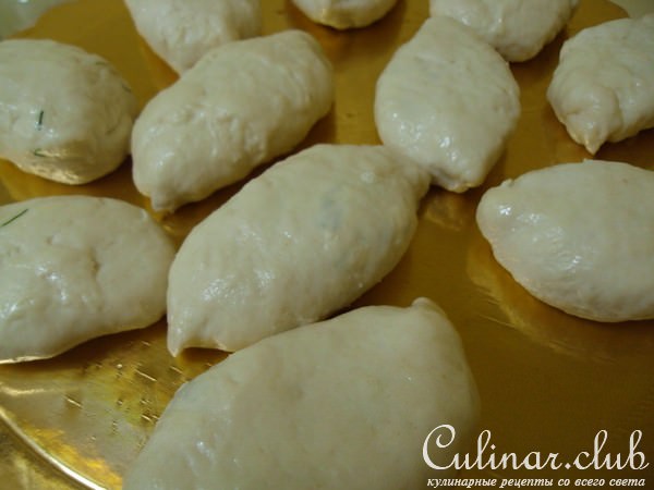 Пирожки быстрые,на кефире.