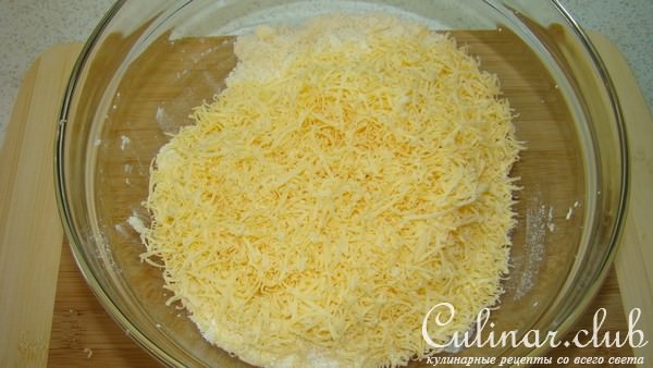 Булочки с сыром и чесноком