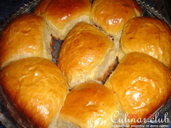 Булочки с вишней
