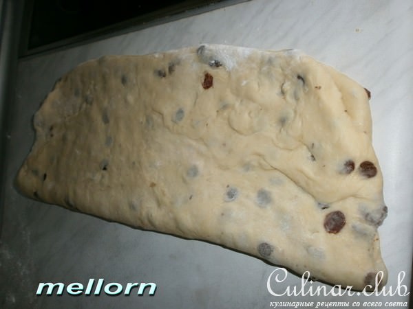 Карамельные полоски с изюмом
