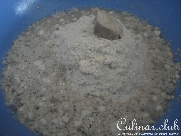 Булочка САЙКА горчичная