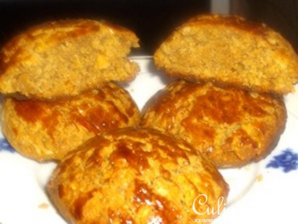 Ржаные лепешки с айвой