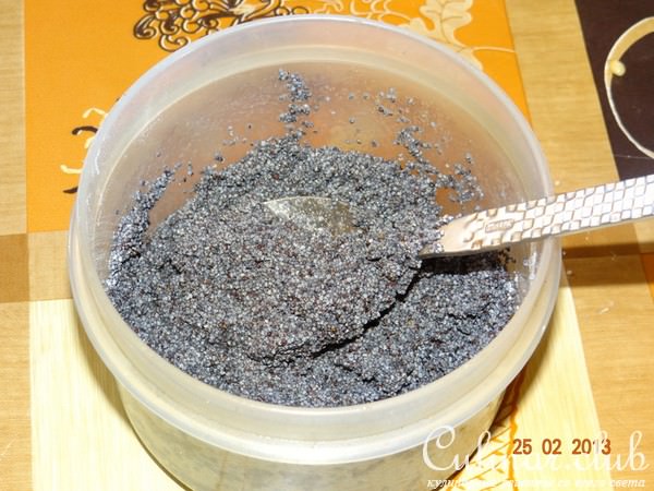 Маковые рулетики к чаю