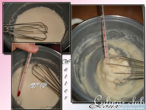Японские булочки по методу заварки теста "65°-Цельсия" (WATER-ROUX SWEET BUN DOUGH)