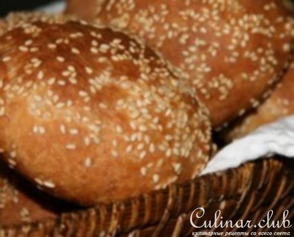 Картофельные булочки с кунжутом
