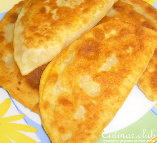 Чебуреки с тыквой