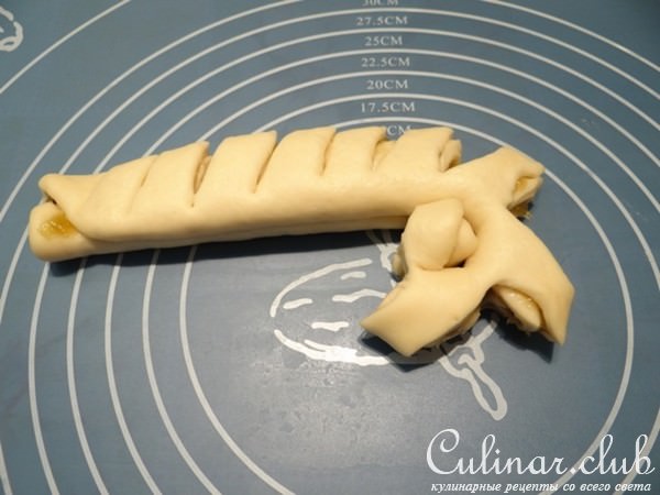 Булочки с джемом из киви