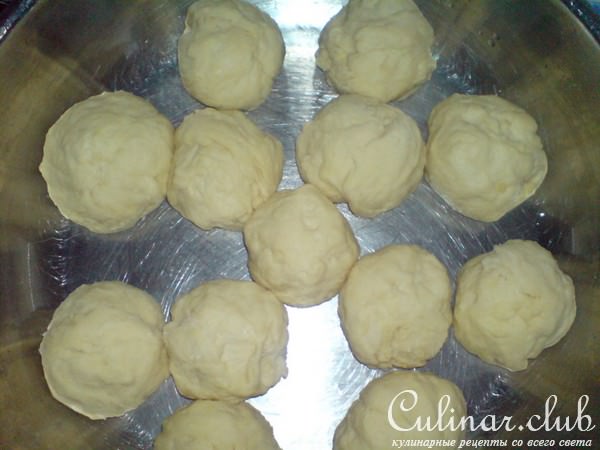 Булочки "Buchteln " с апельсиновым курдом