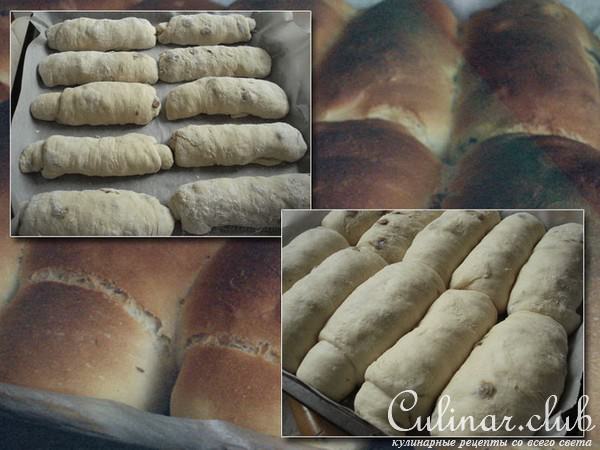 Булочки САЙКА с изюмом