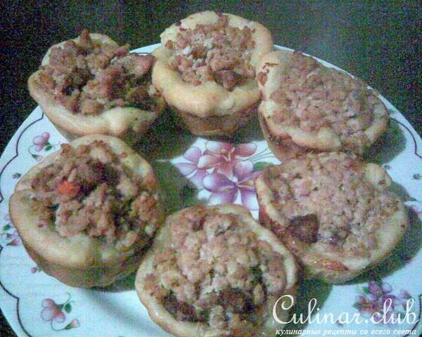 Чашечки с куриной начинкой