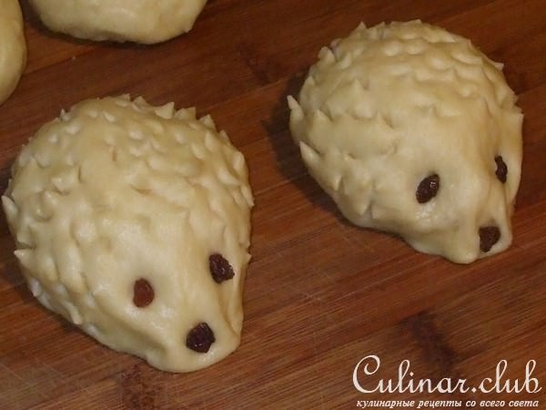 Булочки "Ёжики"