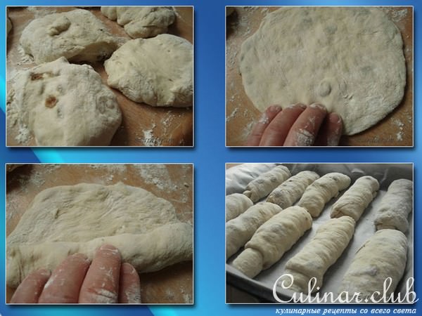 Булочки САЙКА с изюмом