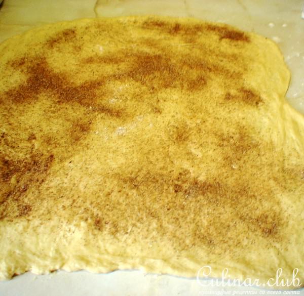 Булочки с корицей, творогом и маскарпоне