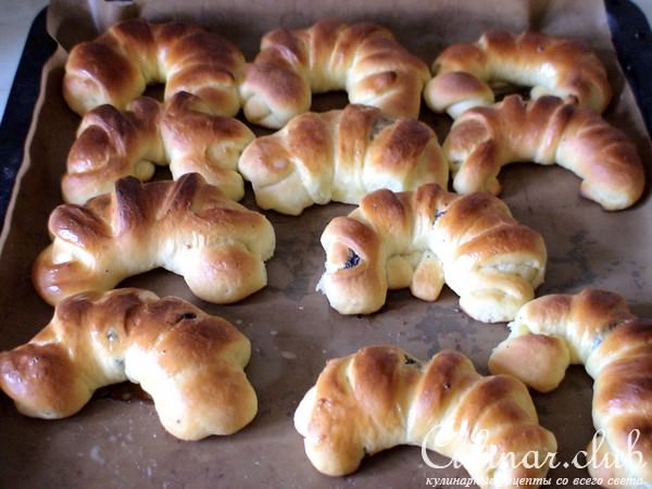 Булочки с карамелизированным маком 