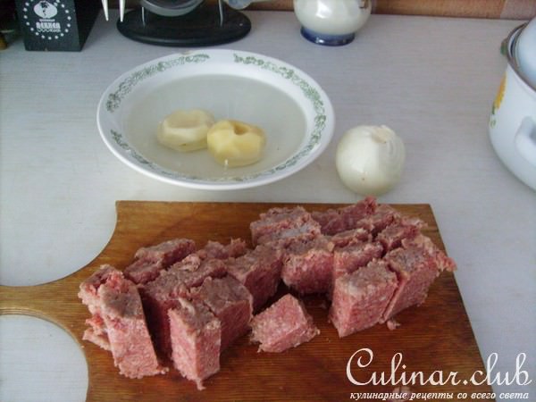Открытые пирожки с мясом