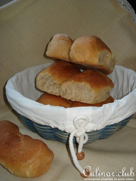 Булочка САЙКА горчичная