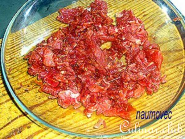 Лепешки с мясом кубдари