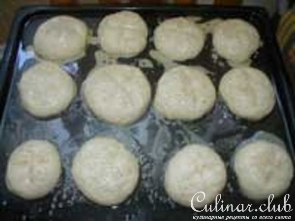 Картофельные булочки с кунжутом