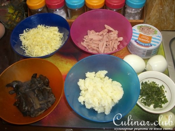 Круассаны Быстрые(с разнообразными начинками)