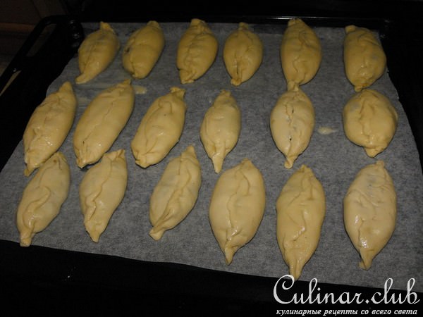 Пирожки с баклажанами