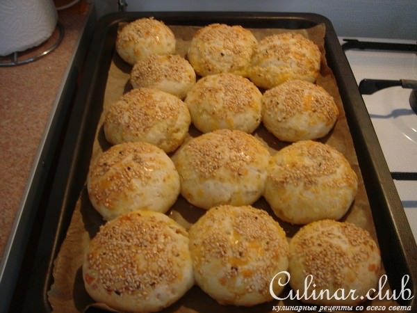 Турецкие булочки – Fingerfood.(с апельсиновыми цукатами)
