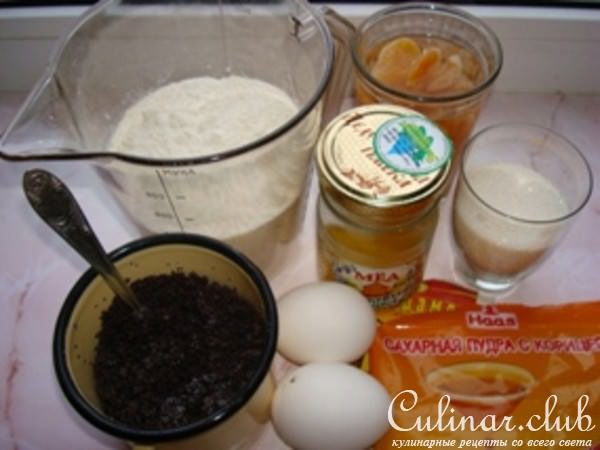 Медовые булочки с маком