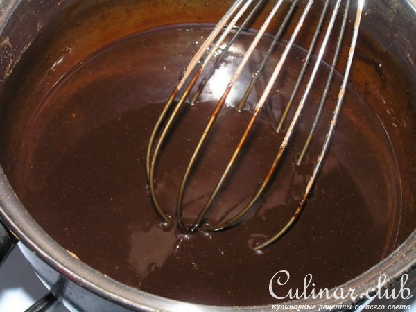 Помадка "Три шоколада" (по мотивам десерта Fondaunt aux 3 chocolats от Себастьяна Серво)