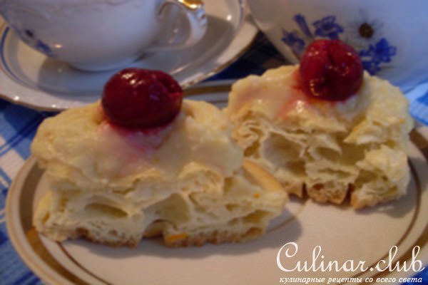 Пирожное Zeppole di San Guiseppe