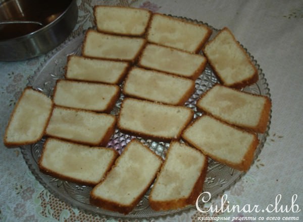 Пирожное "Бутерброды с красной икрой"
