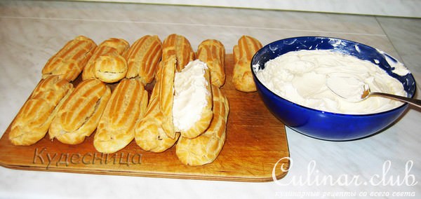 Пирожное ЭКЛЕР (вариант)