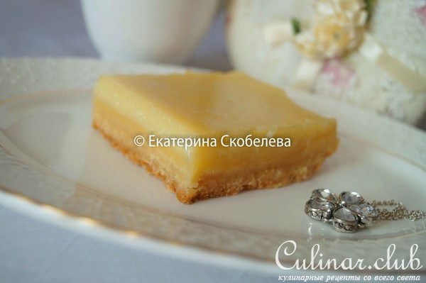   (LEMON BARS) 