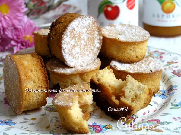 Миндальные птифуры с конфитюрами Darbo