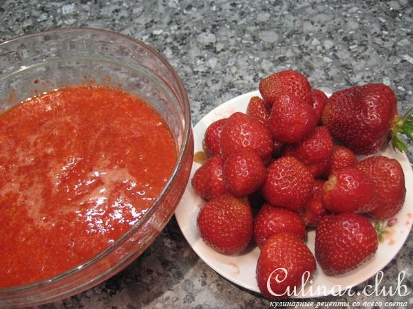 пирожное Клубничное