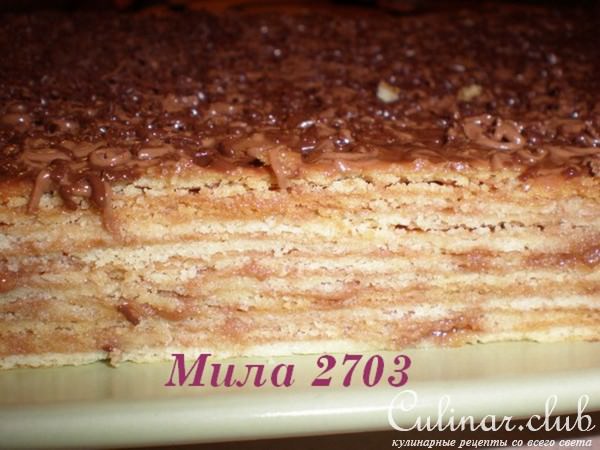 Торт – пирожное «МИКАДО»