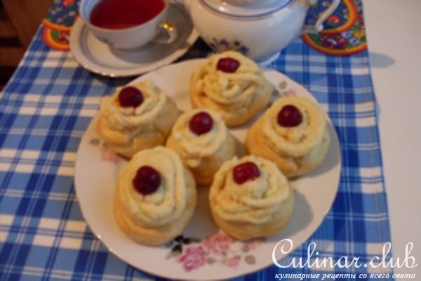 Пирожное Zeppole di San Guiseppe