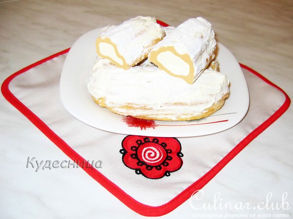 Пирожное ЭКЛЕР (вариант)