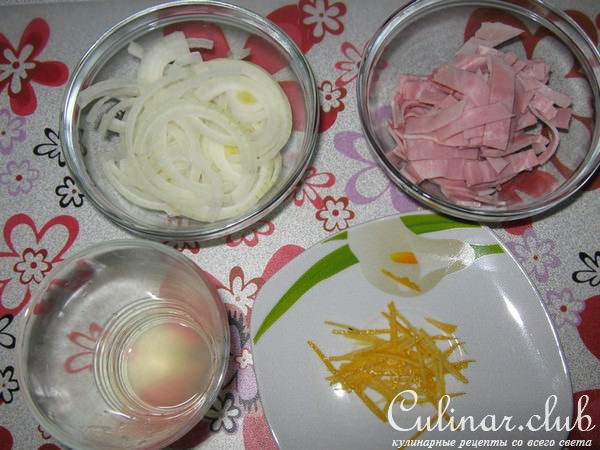 спаггети с лимоном и маскарпоне