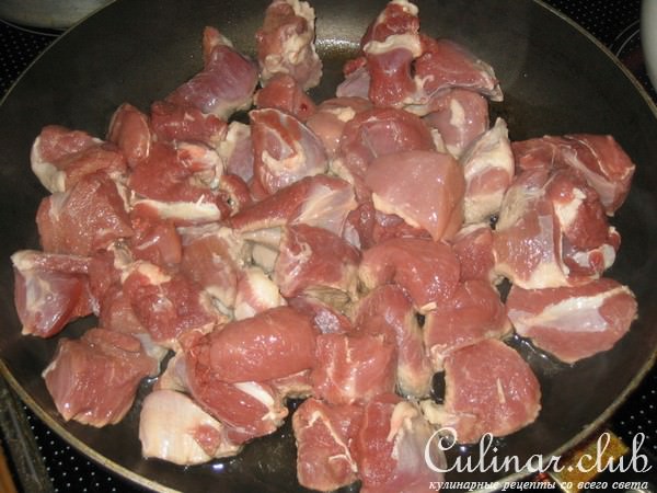Лапша казахская с капустой