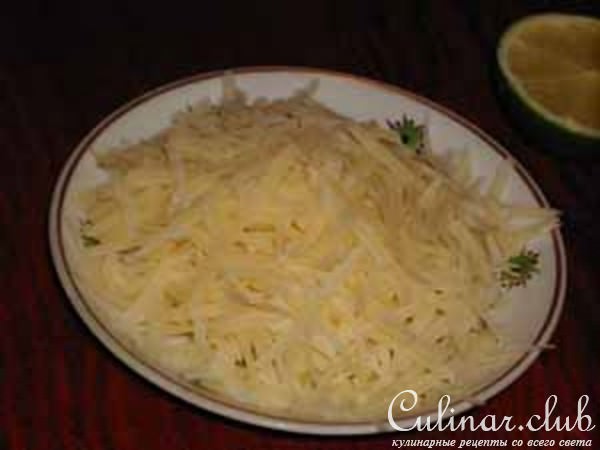 Макароны с зеленым ореховым соусом