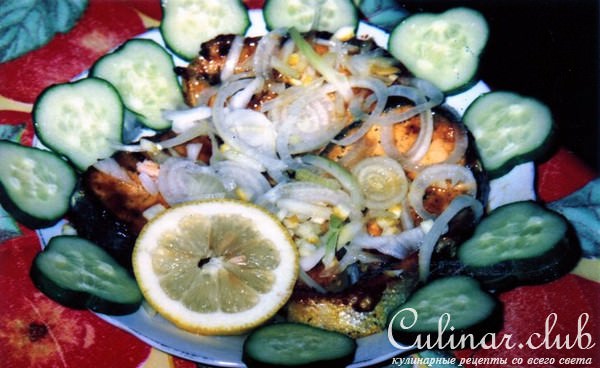 Форель с лимоном