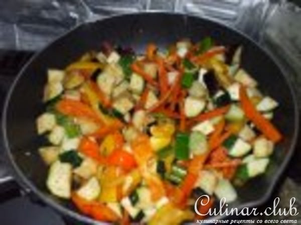 Свинина с овощами