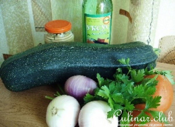 И снова кабачки(с горчичным маринадом)