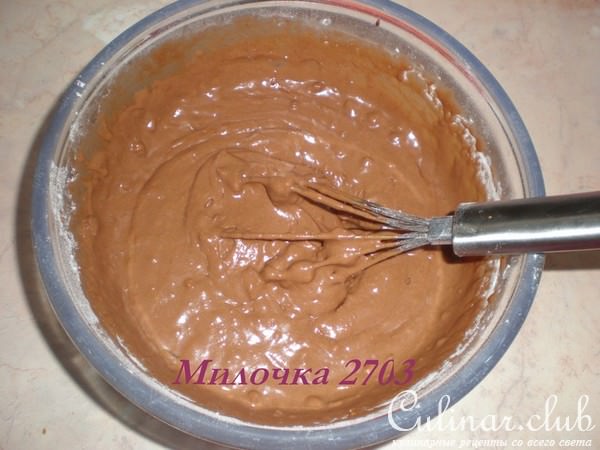 Шоколадно –вишневые маффины с миндалем.