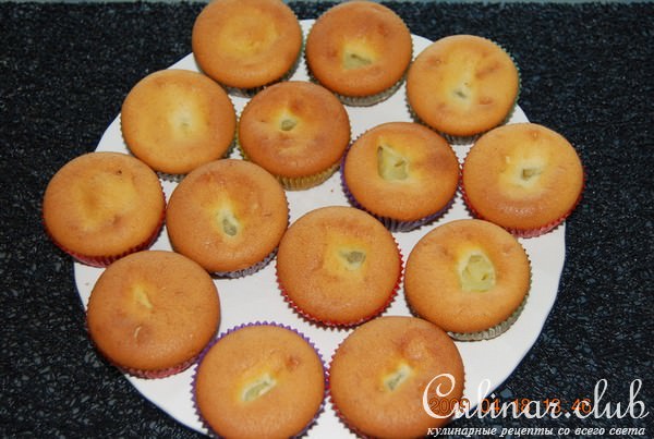 кексики с ананасом
