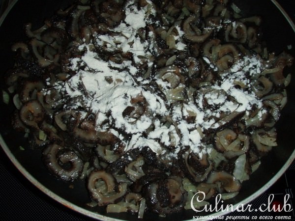 СКОБЛЯНКА ИЗ КУКУМАРИИ С МЯСОМ