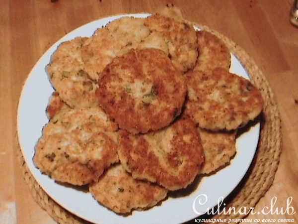 Биточки рисовые с кукурузой