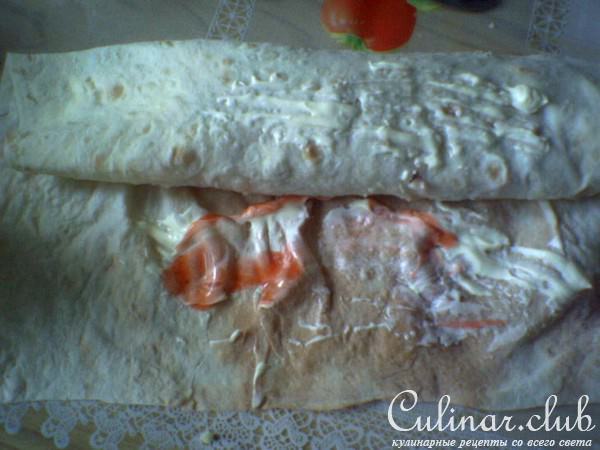 Лаваш с начинкой (вариант)