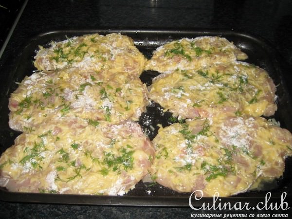 Куриный шницель в лезьоне