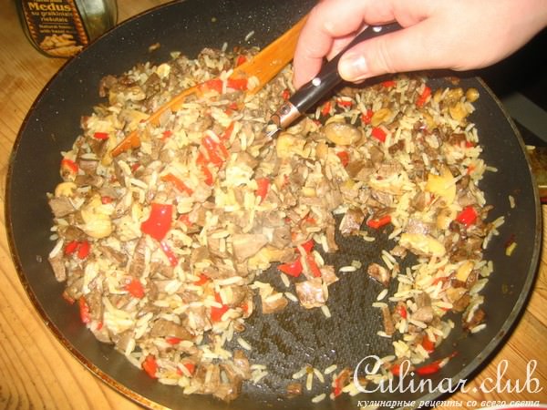 Блины с сердцем