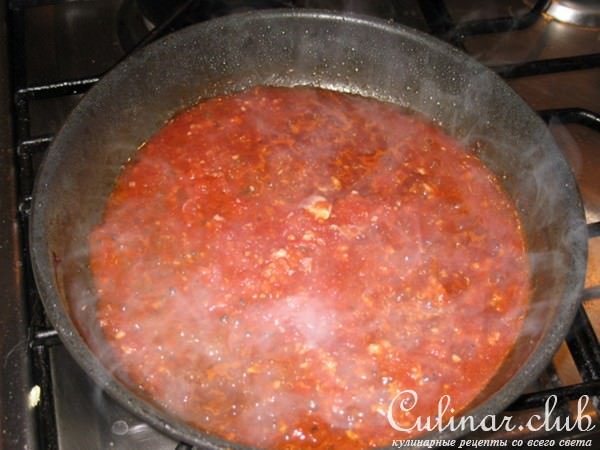 Мясо под овощной шубой "Закат"
